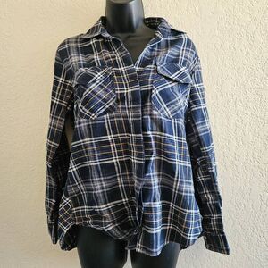 Sam Edelman Plaid Button-Down Shirt